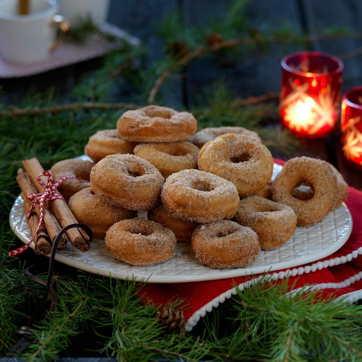 Friterade pepparkaksringar