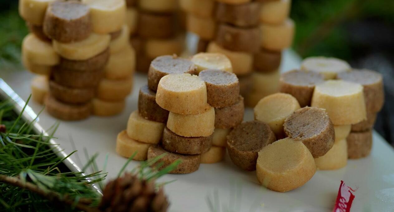 Schackrutor med smak av pepparkaka