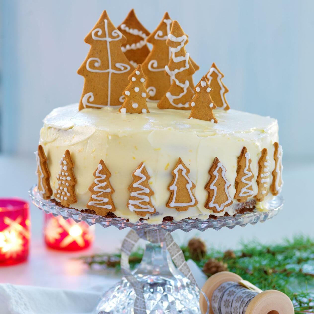 Bjud på julens grannaste tårta!