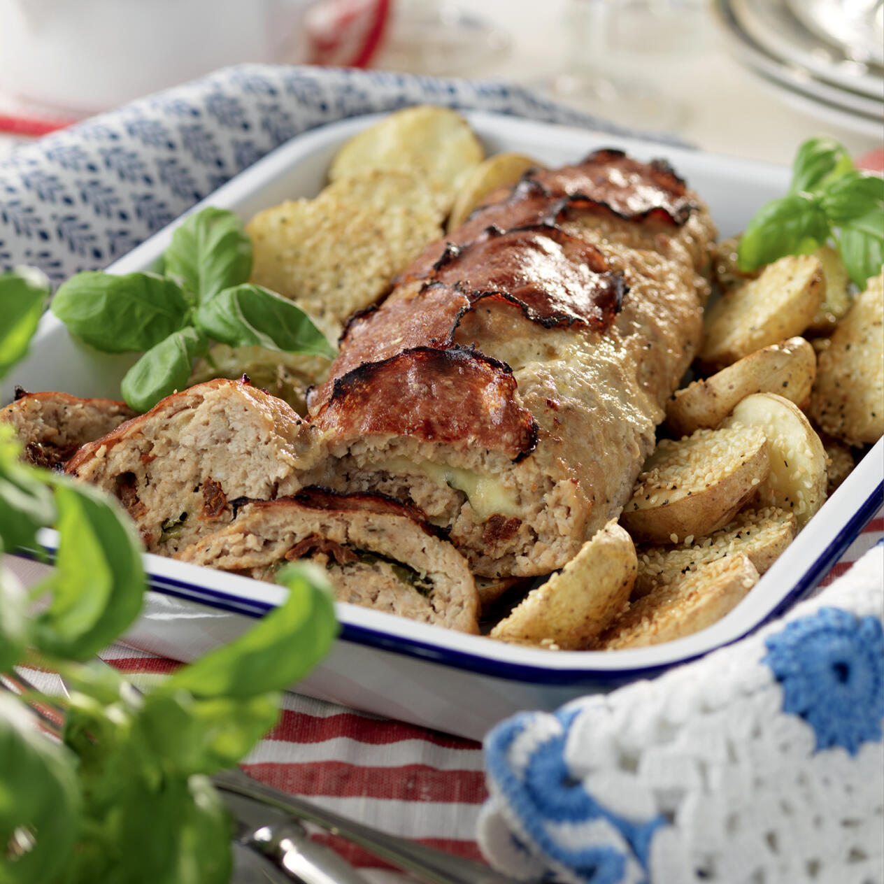 Italiensk köttfärslimpa