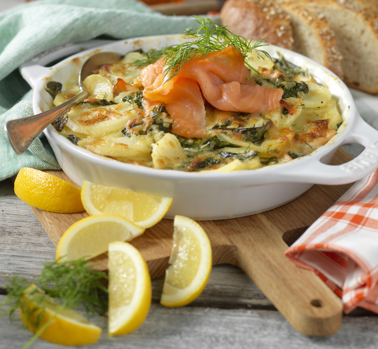 Laxgratäng med dill