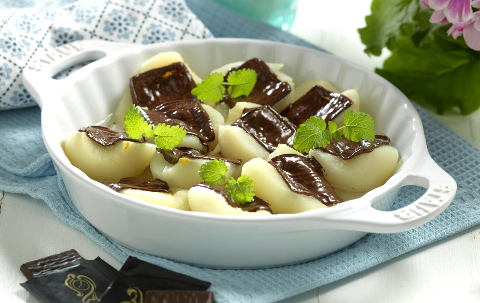 Päron med After Eight