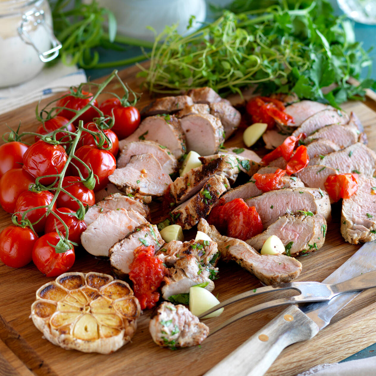 Fläskfilé med örter