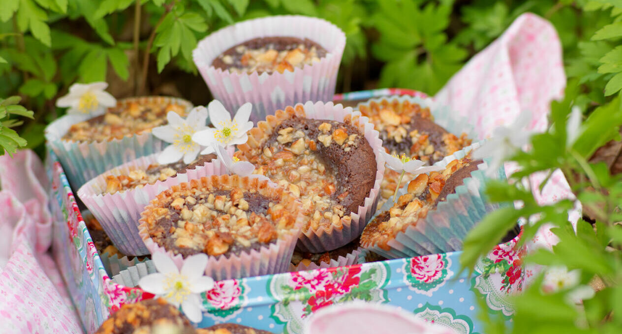 Chokladkaka med toscatopp