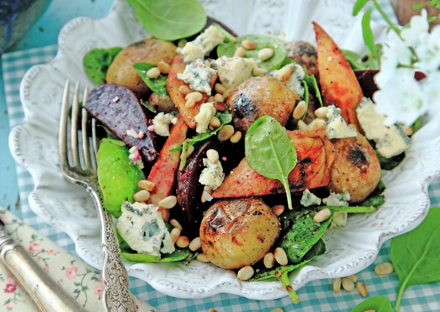 Quornsallad från grillen