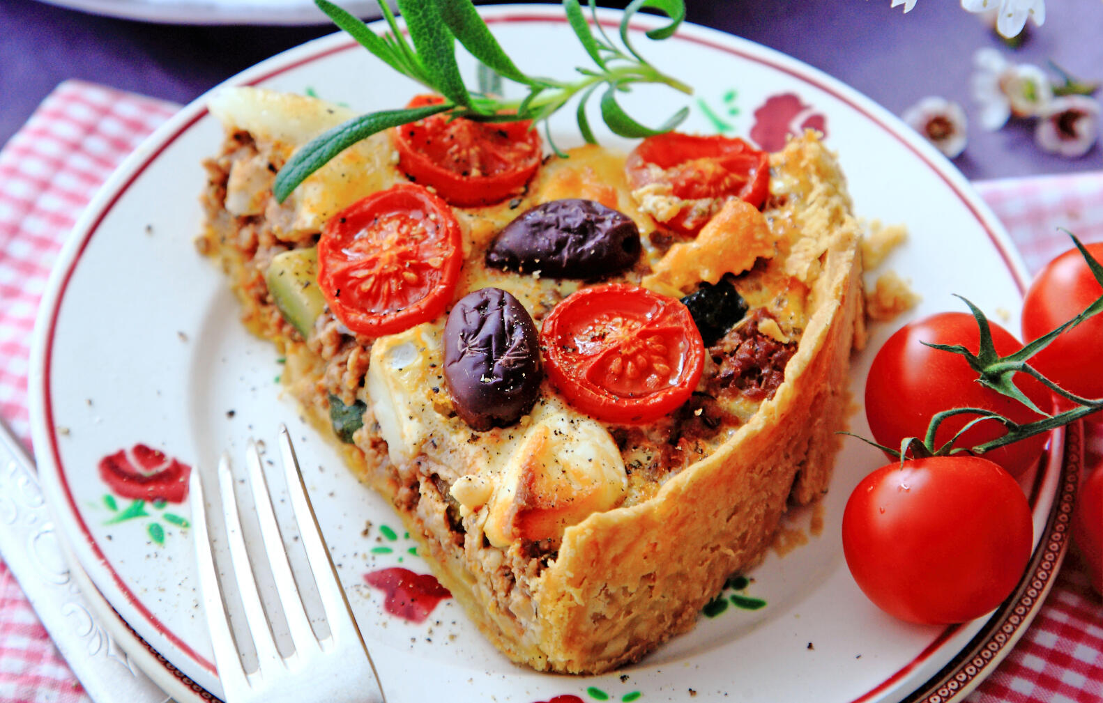 Sydfransk ­lammfärspaj