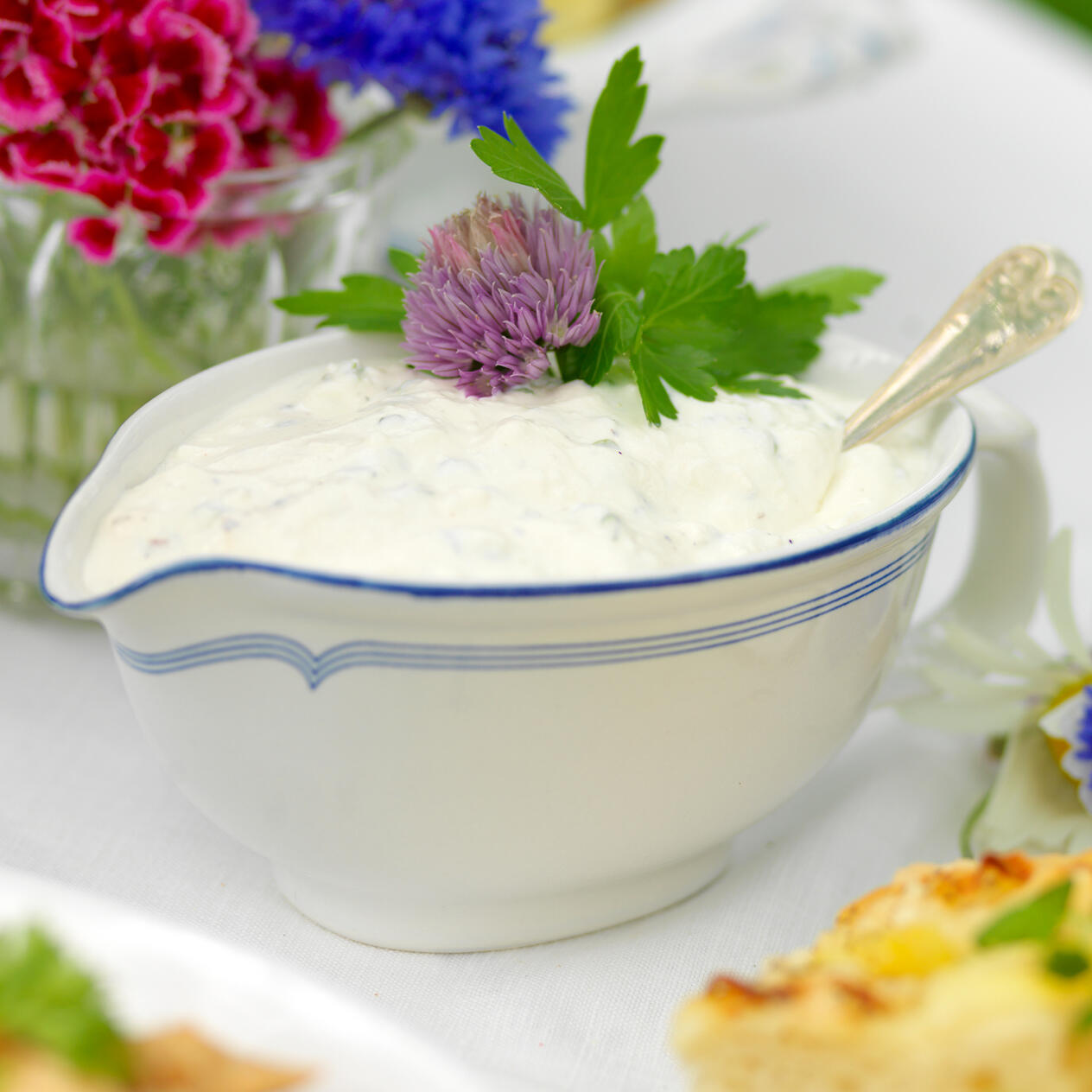 Örtsås med fetaost