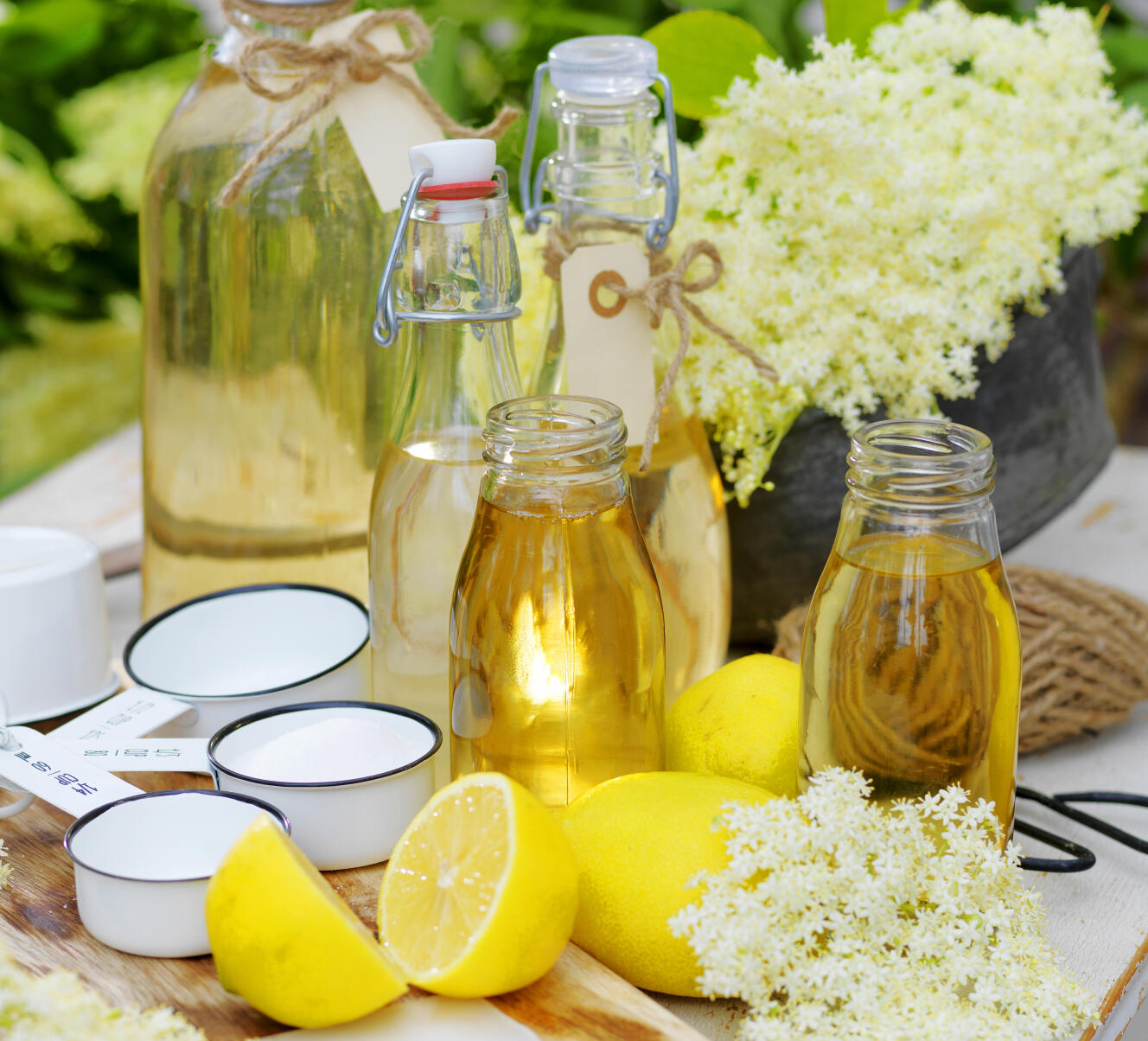 Klassisk flädersaft