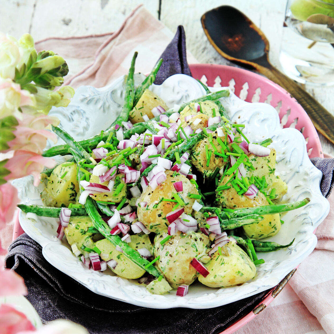 Krämig potatissallad