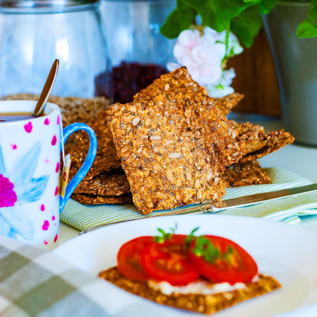 Fröknäcke med rosmarin