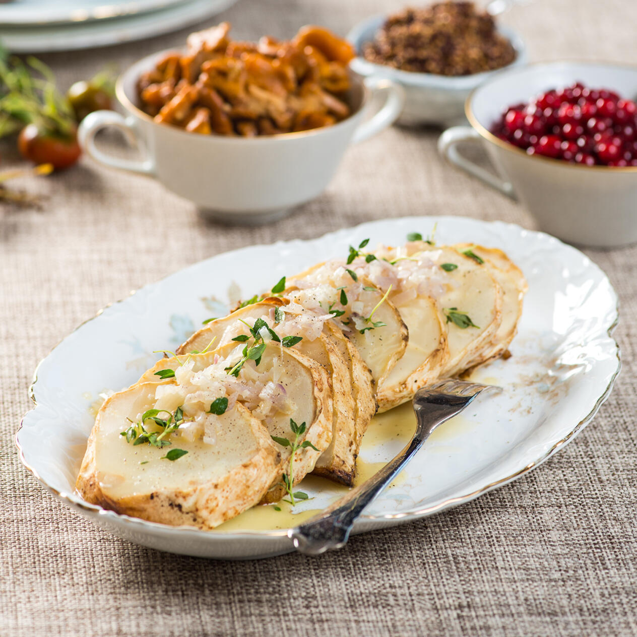 Ugnsbakad rotselleri