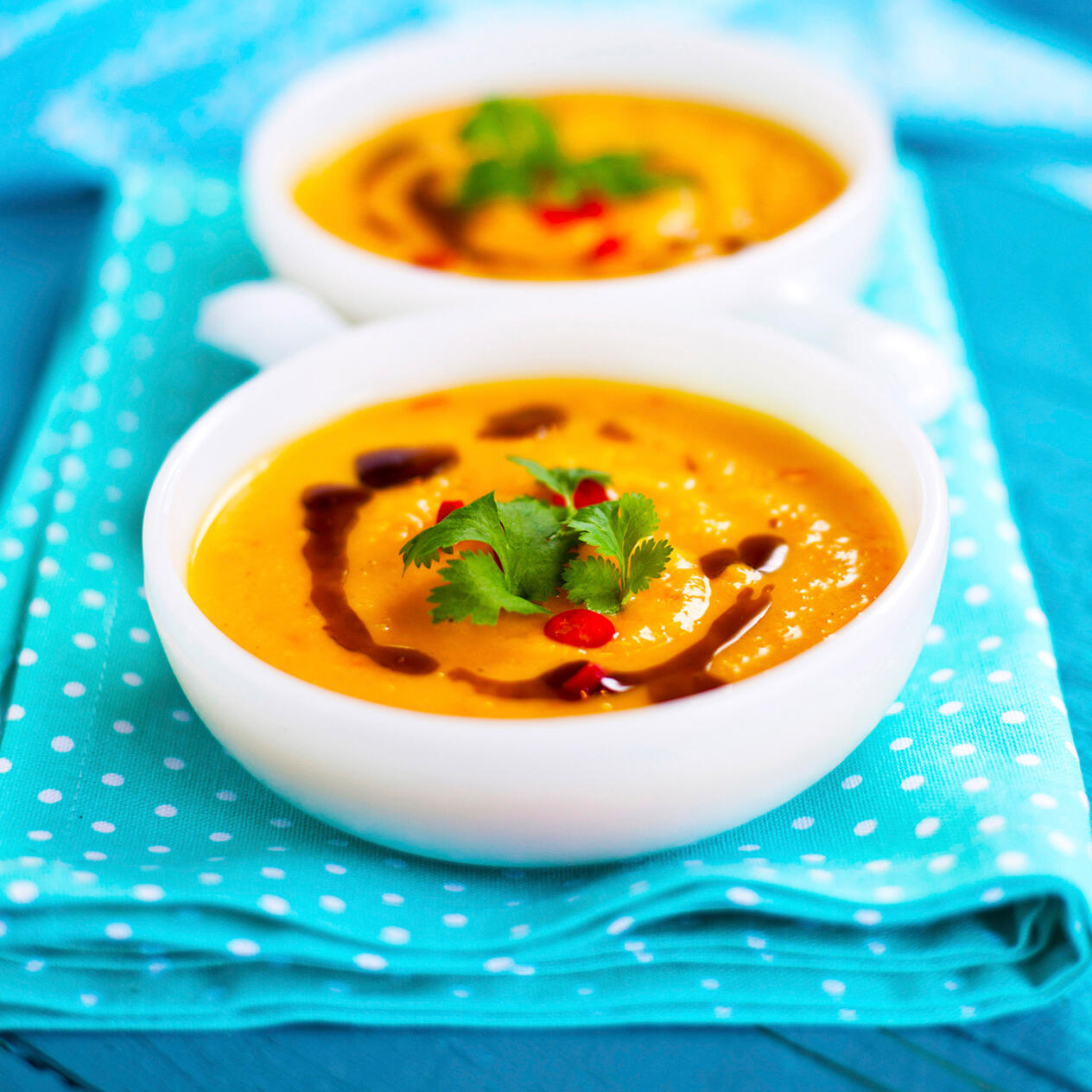 Len och het pumpasoppa