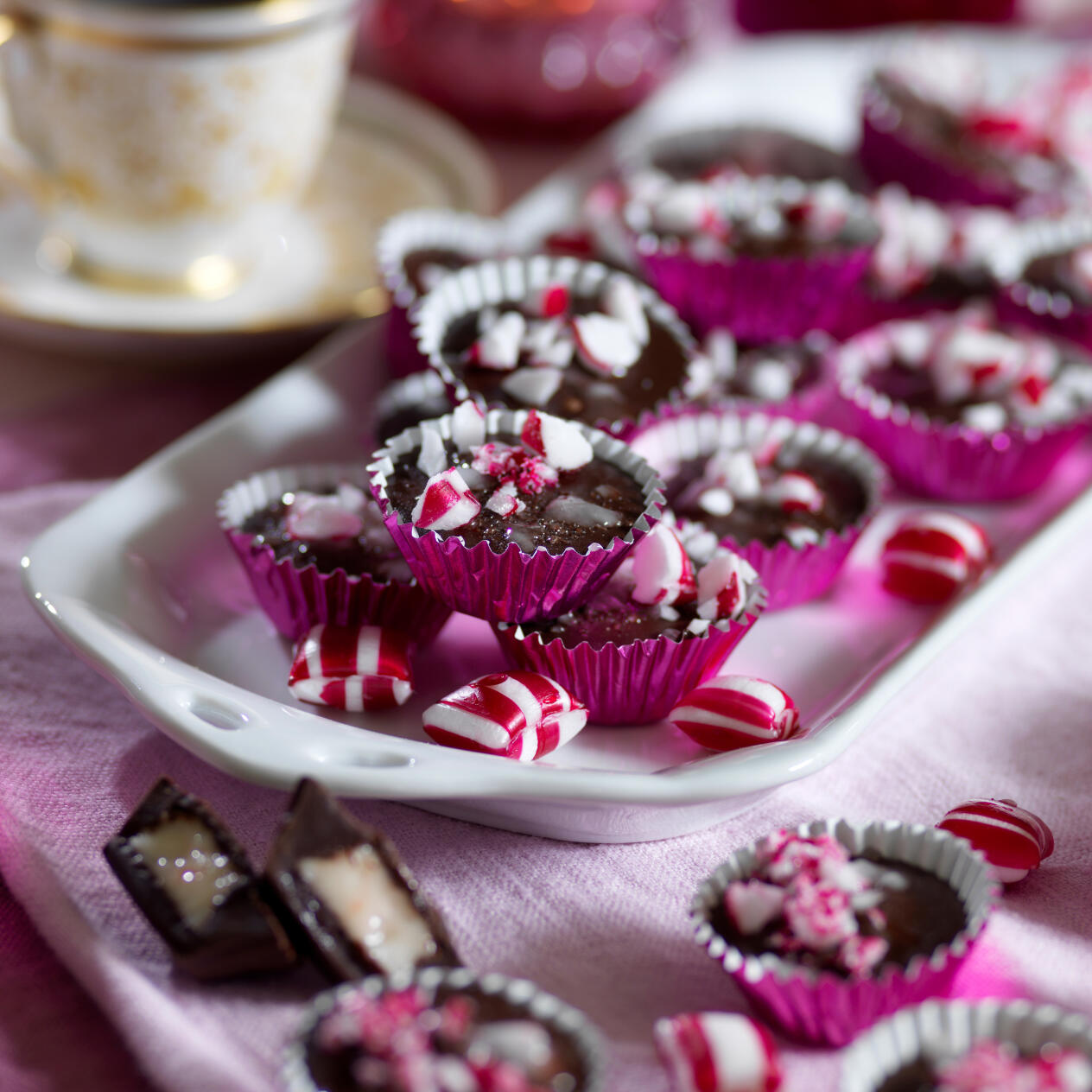 Choklad- och cheesecakepralin