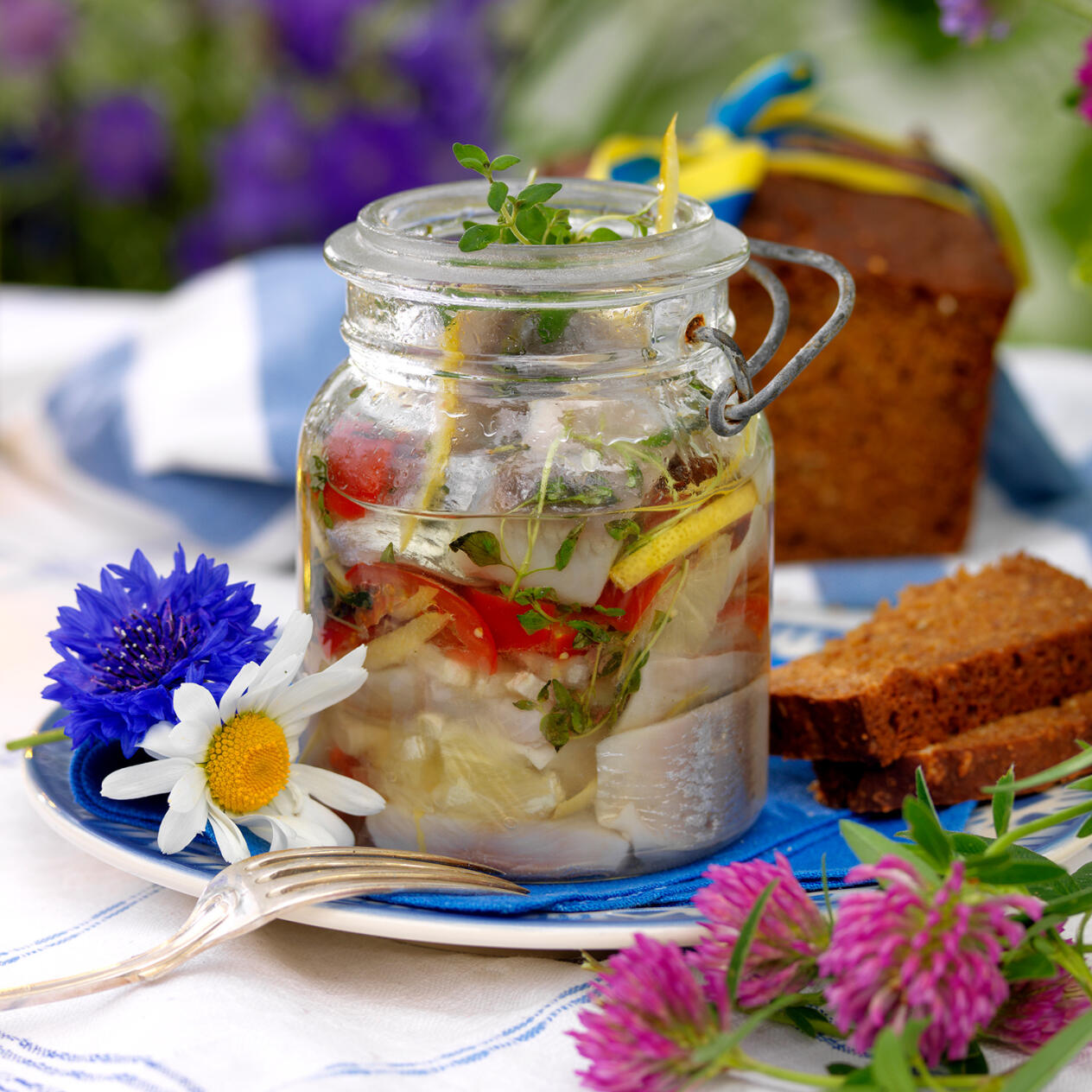 Citronsill med timjan