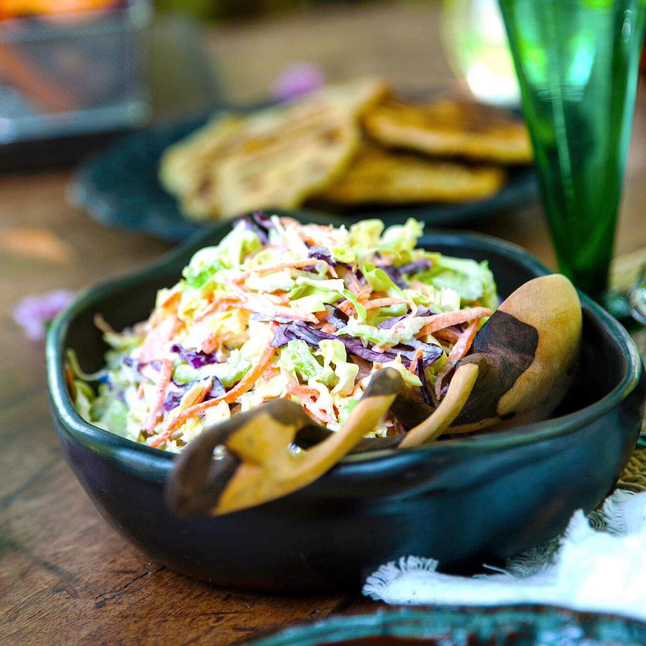 Coleslaw med frisk dressing