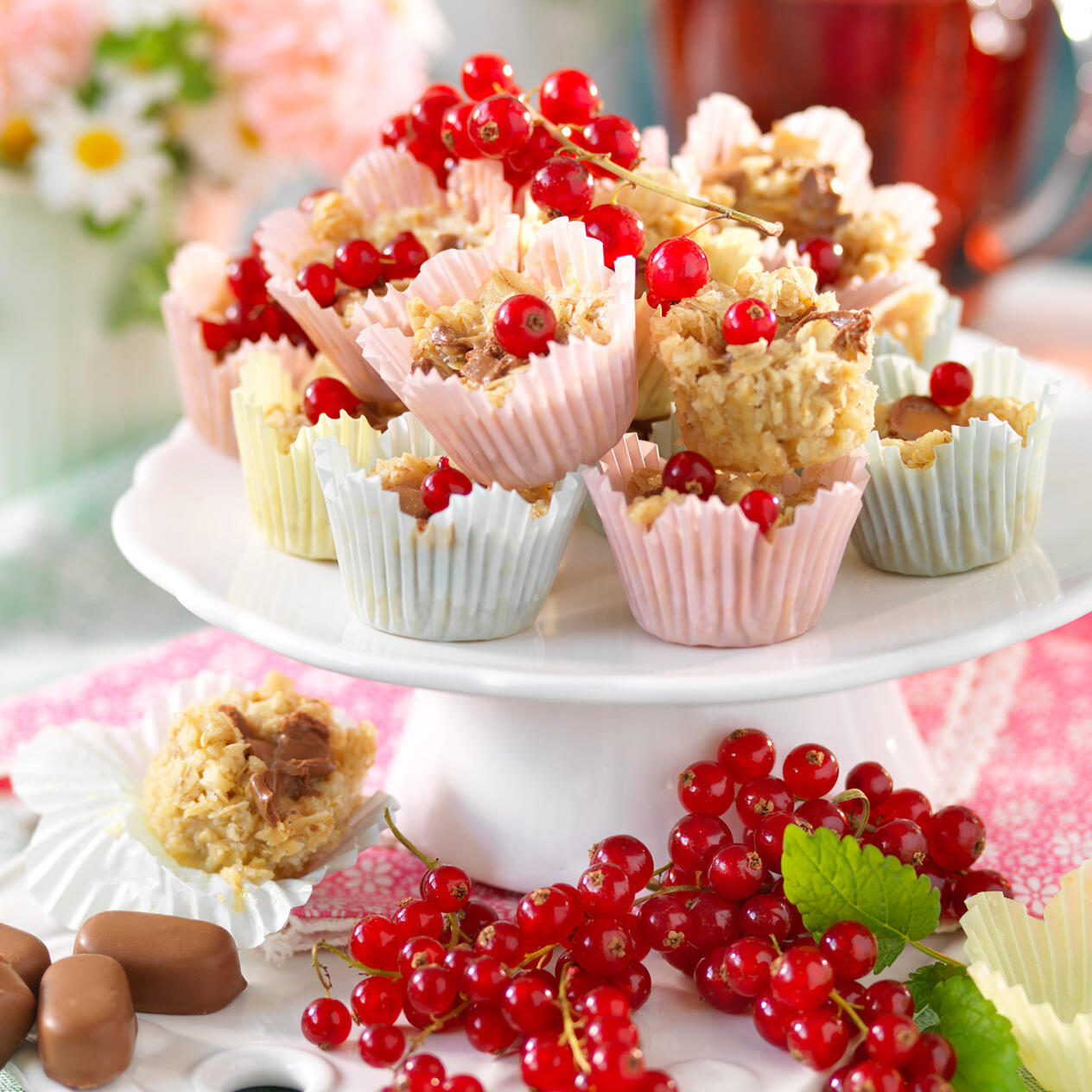 Havrekakor med dumlekola