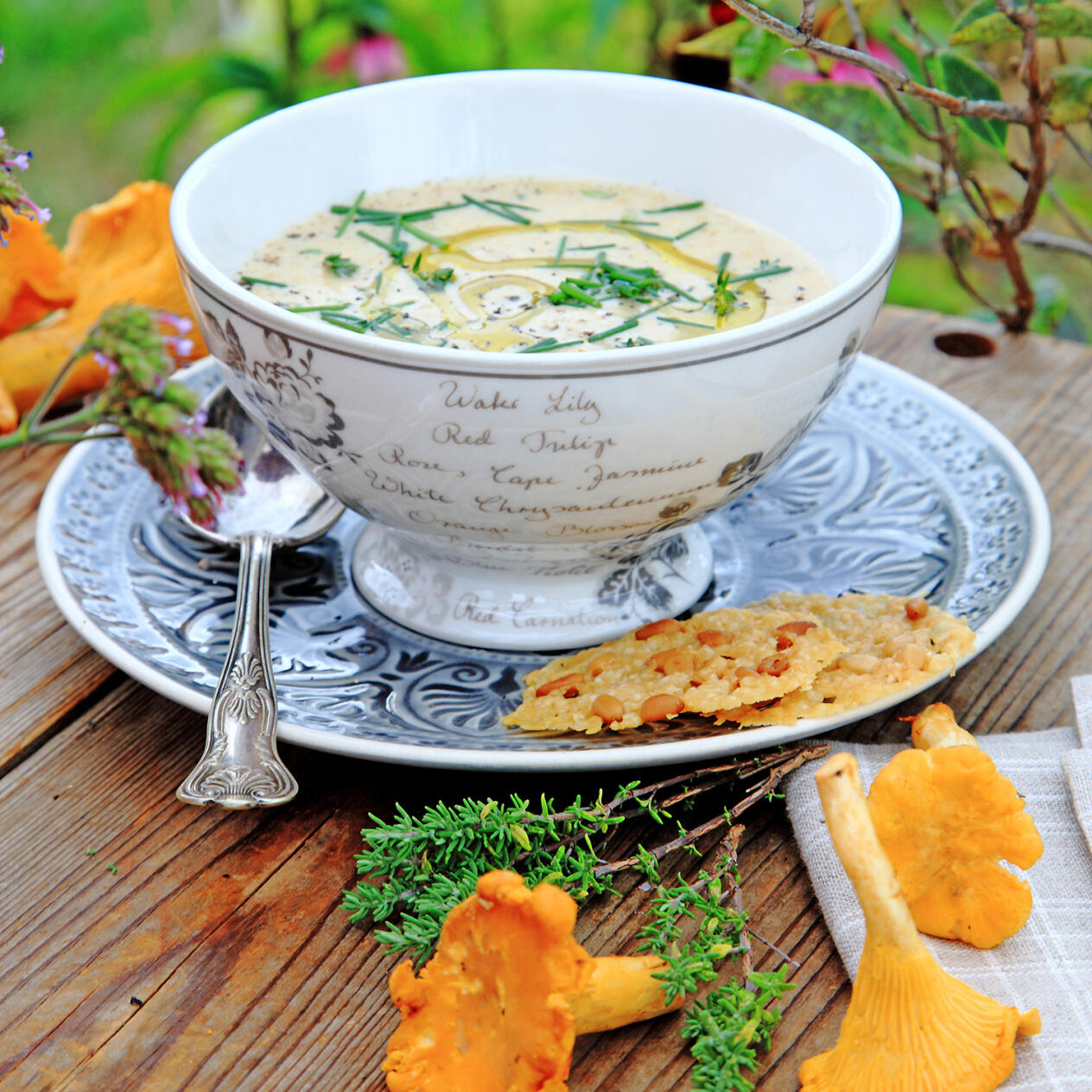 Krämig soppa med cannellinibönor