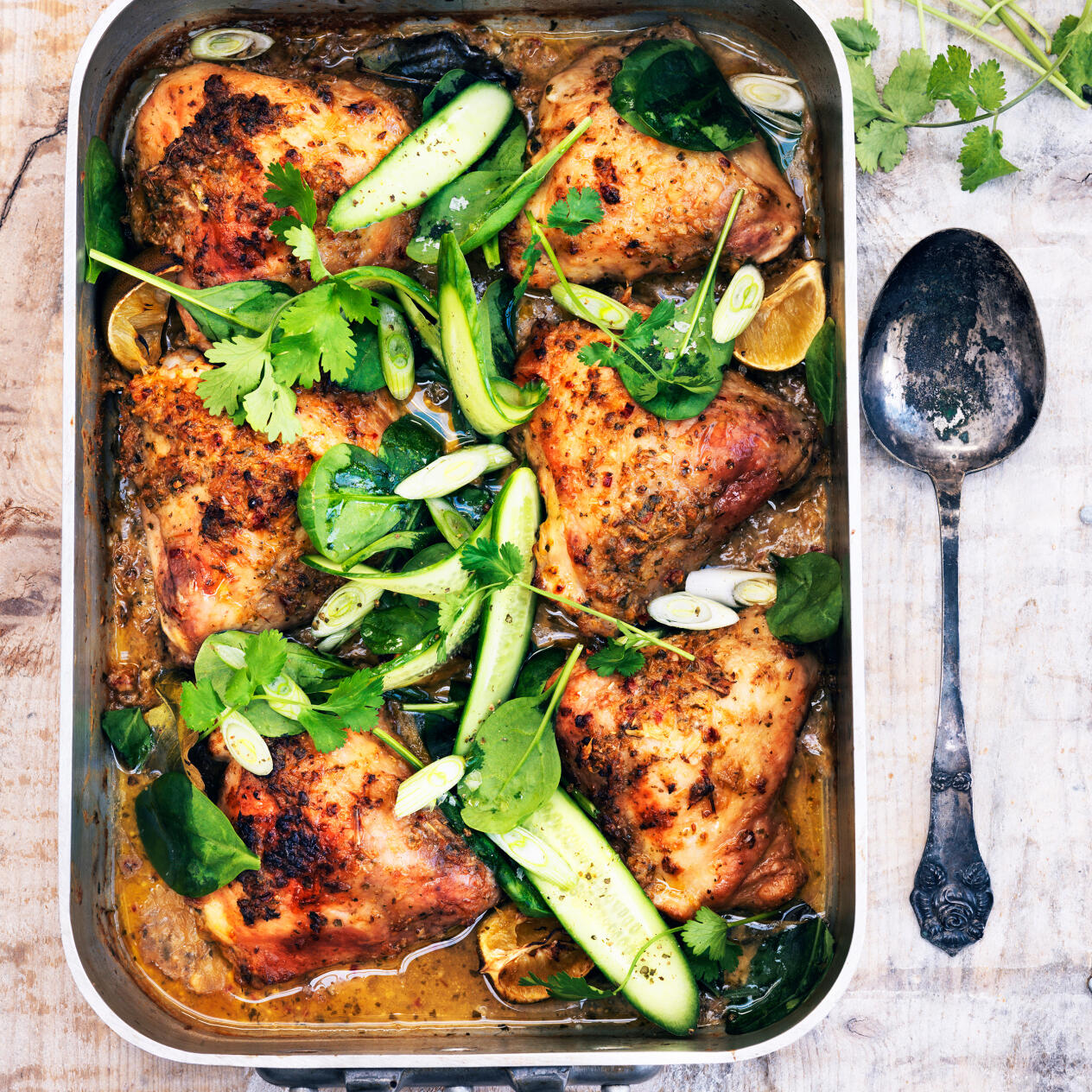 Indisk curry med kyckling