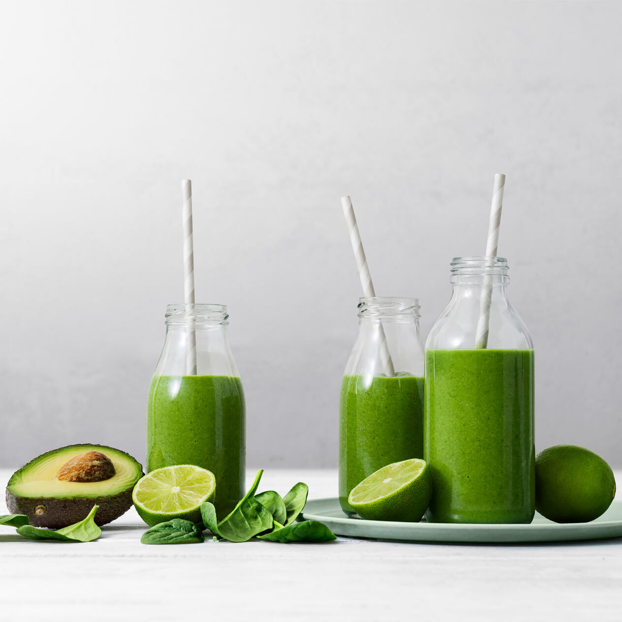 Äppel- och avokadosmoothie