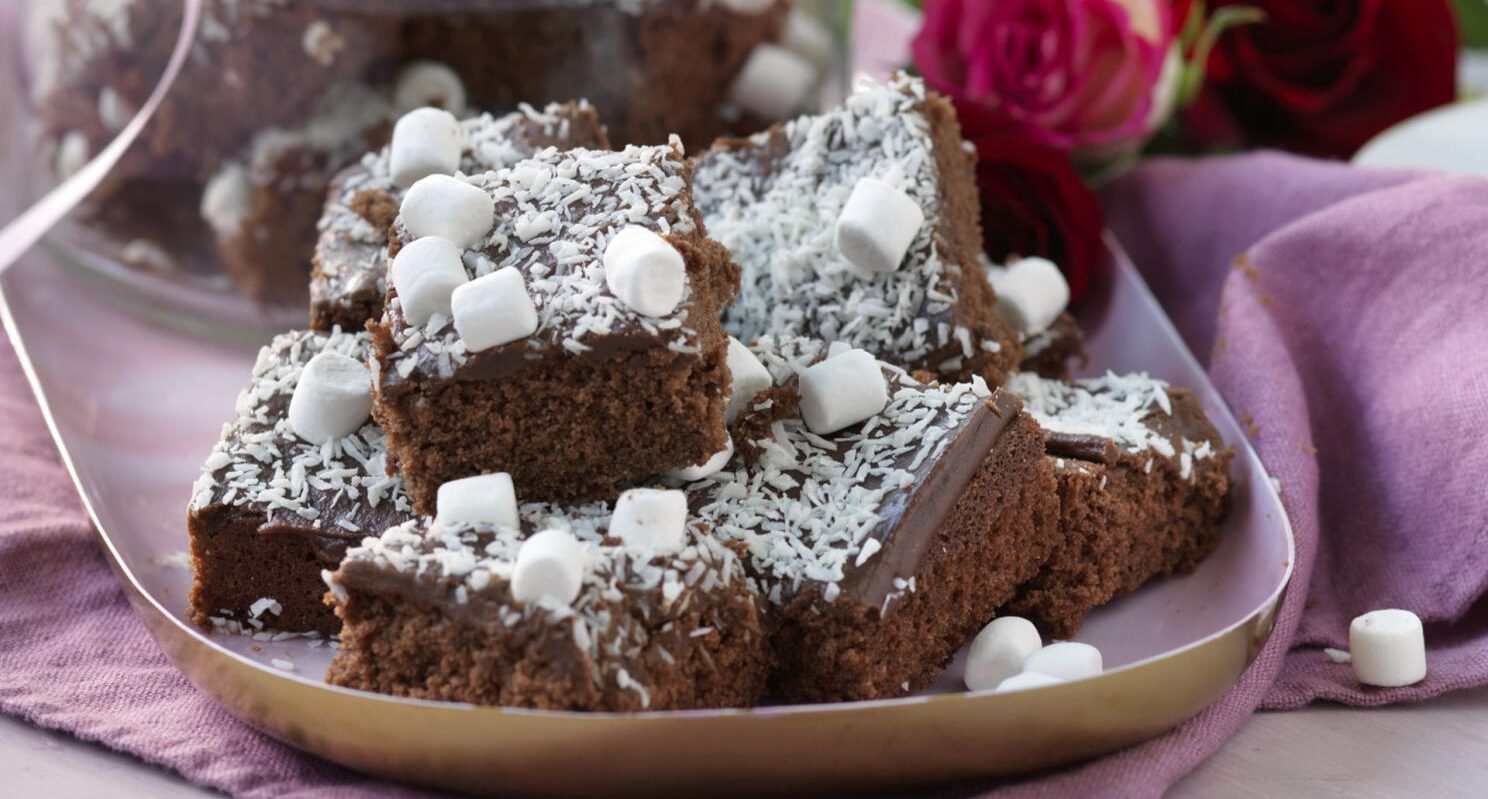 Kärleksmums med marshmallows