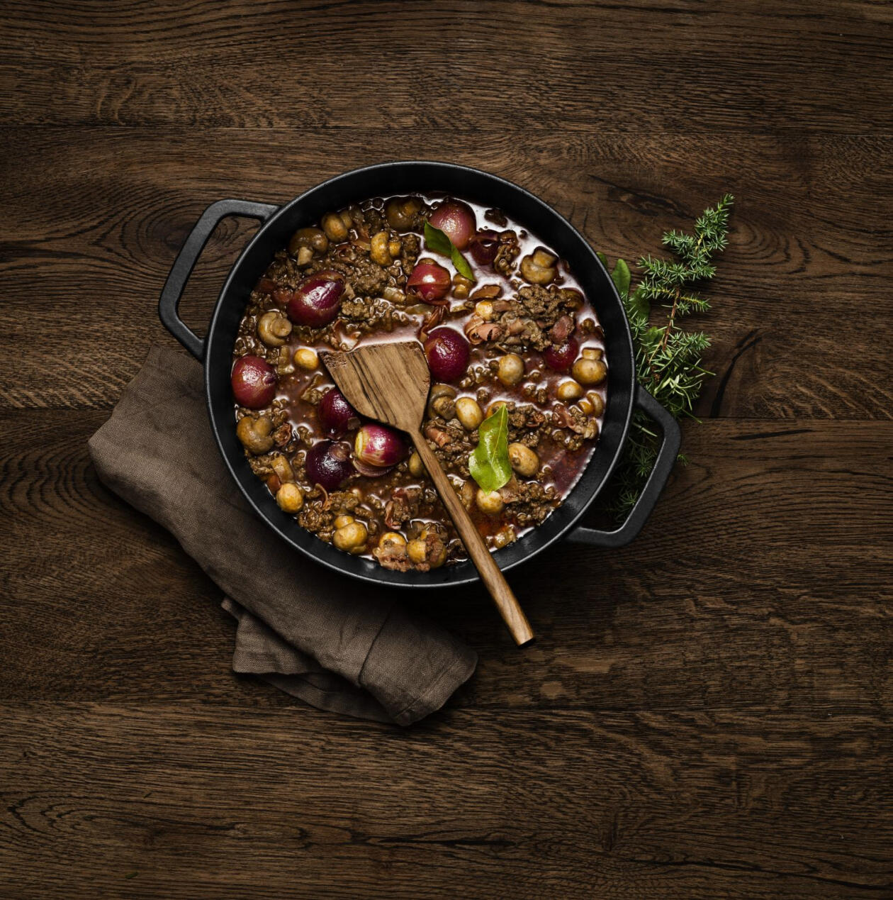 Bourguignon med högrevsfärs