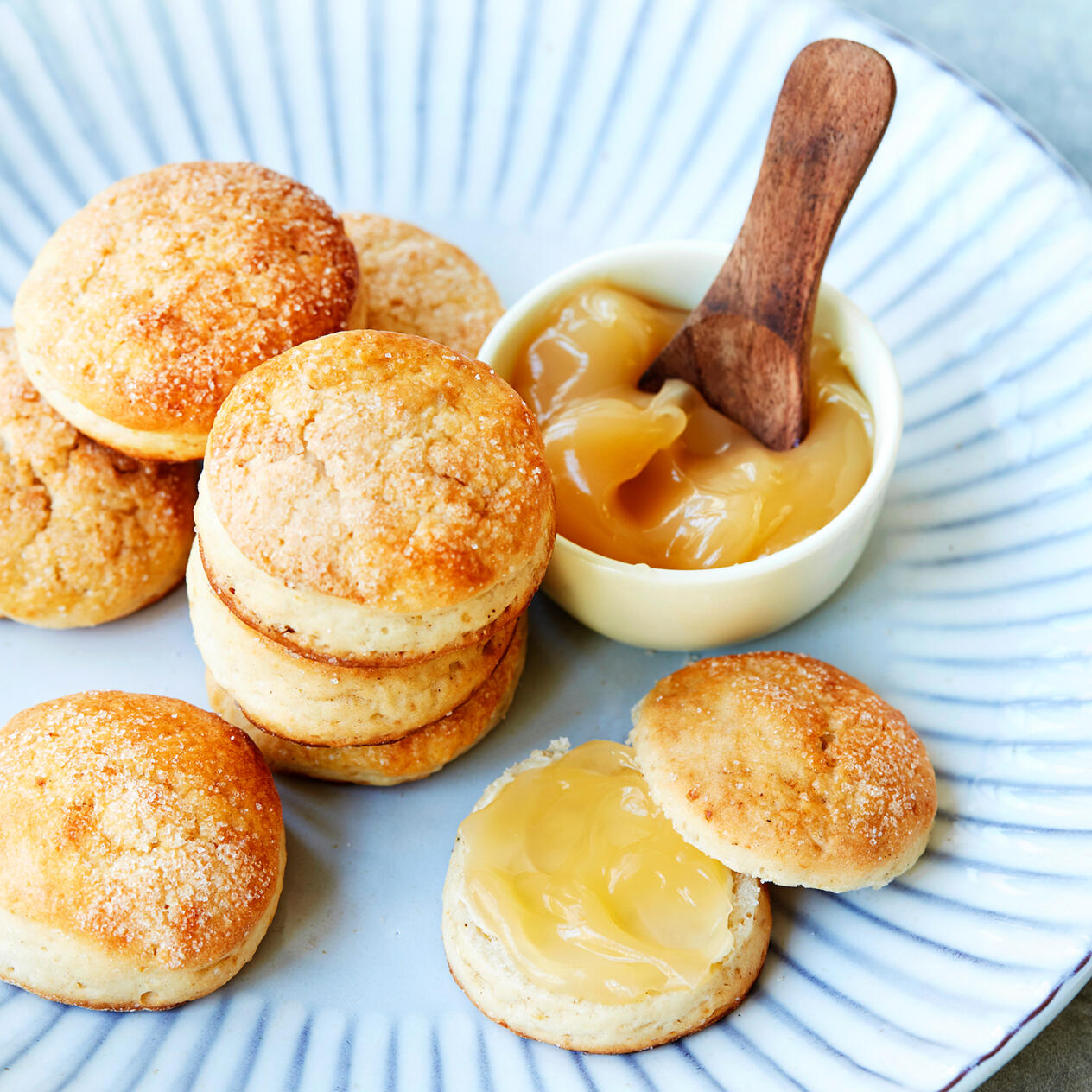 Miniscones med citron