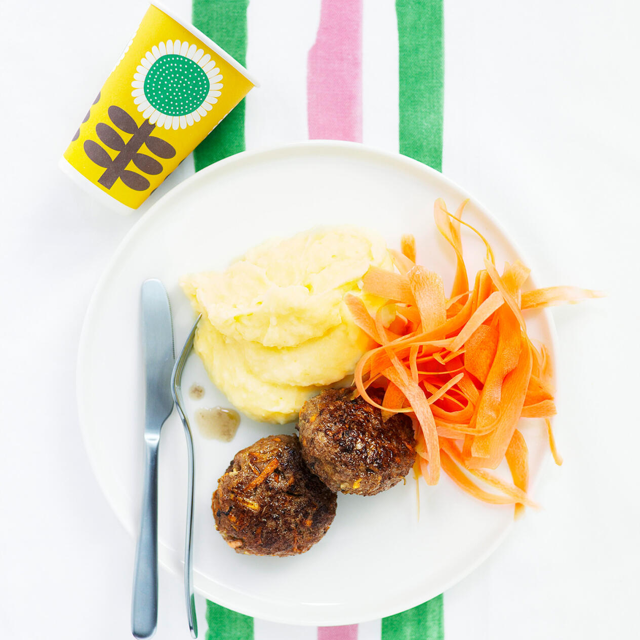 Pannbiff med potatismos