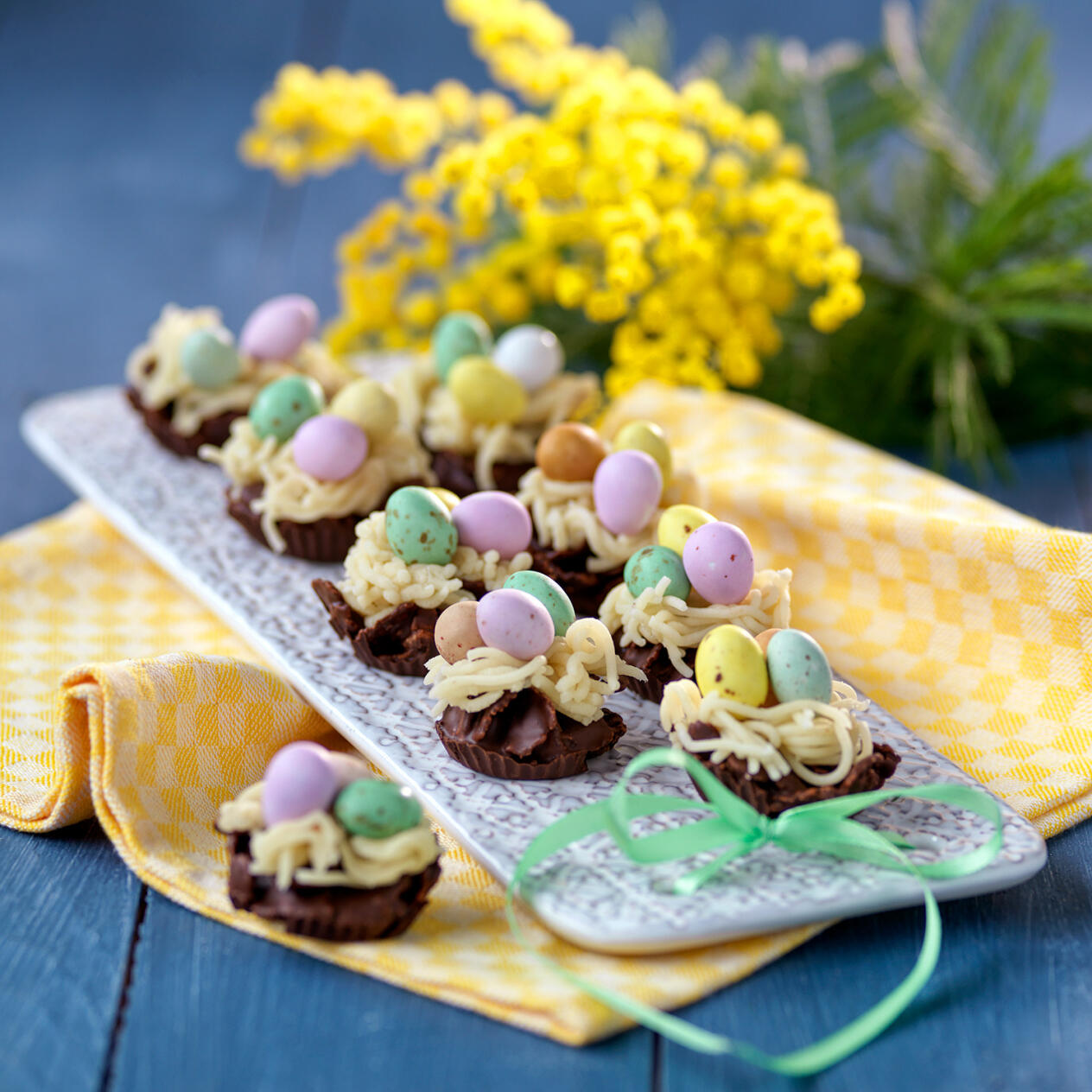 Fågelnäste med cornflakes