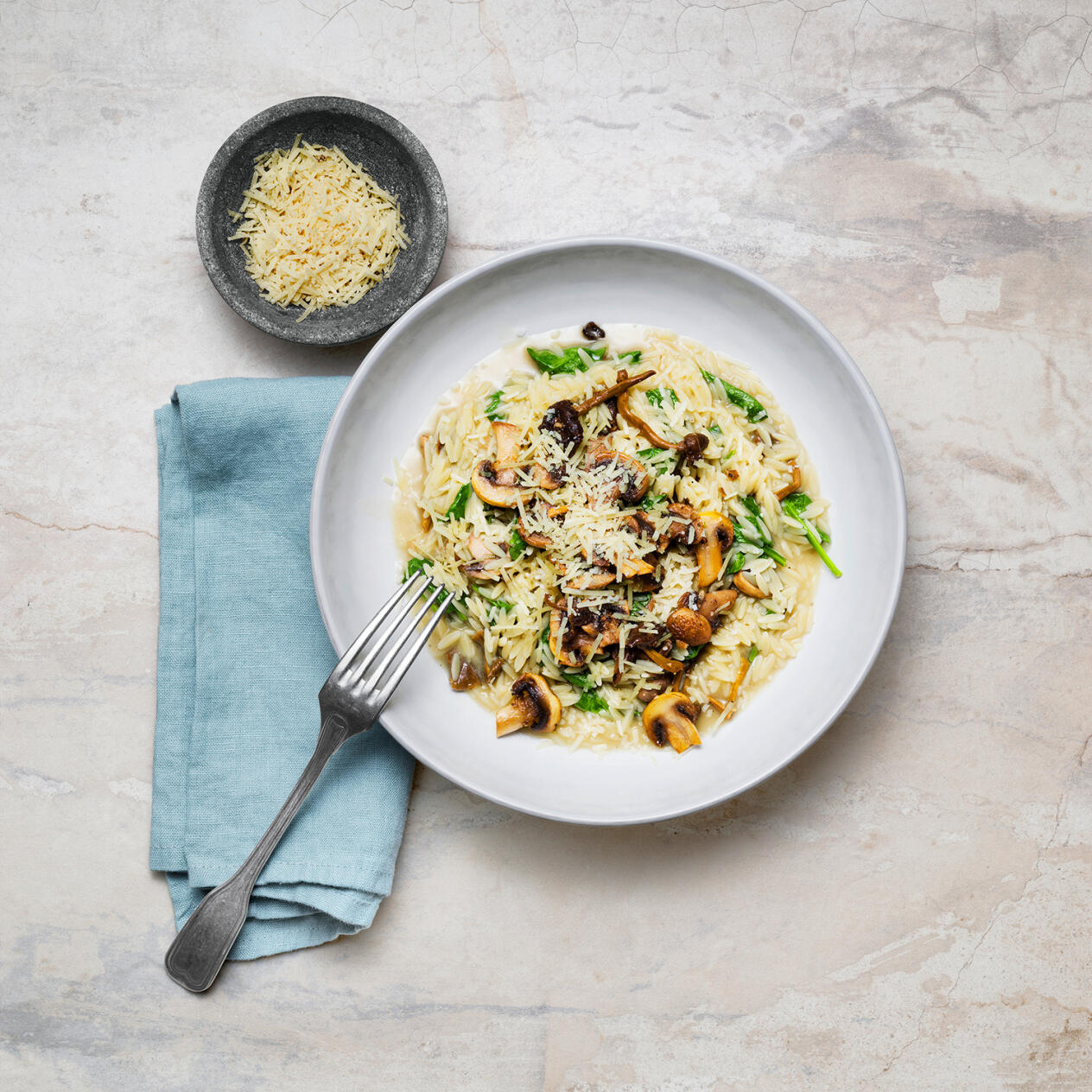 Risonirisotto med svamp