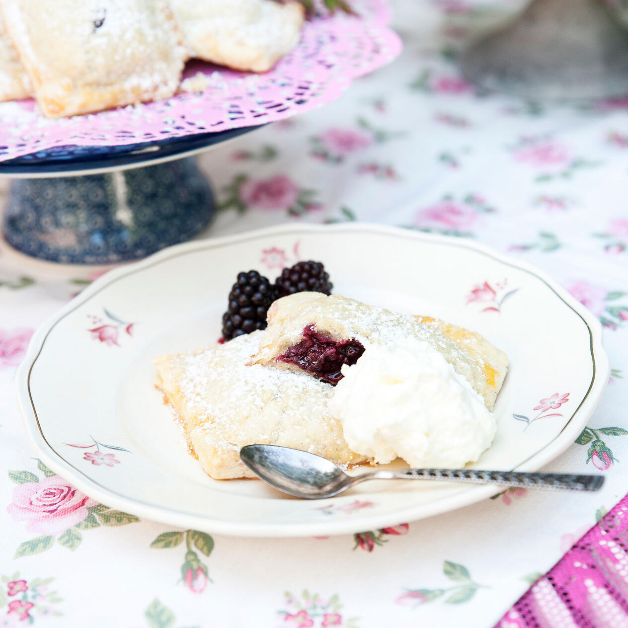 Pop-tarts med björnbärsfyllning