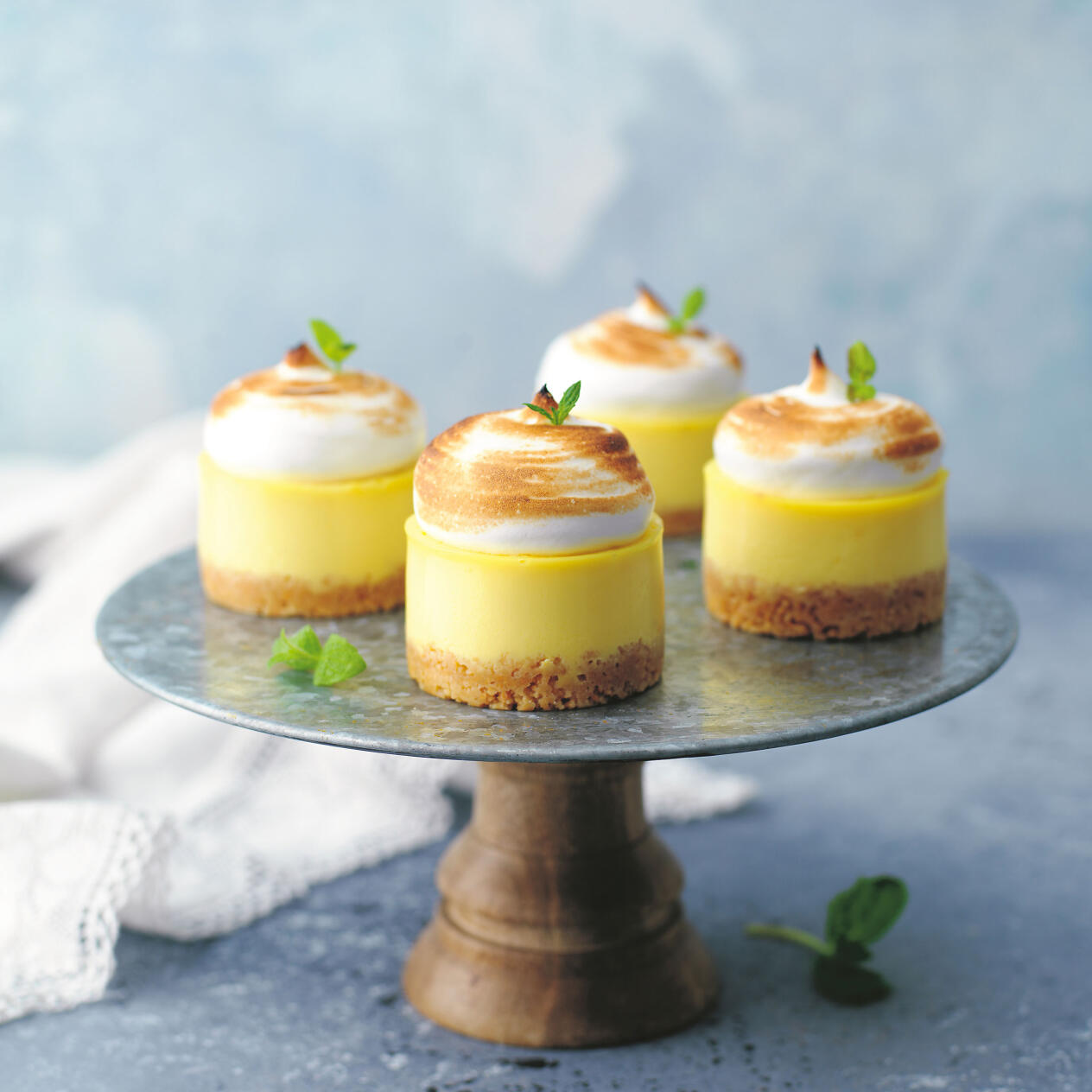 No Bake Citronmarängbakelser