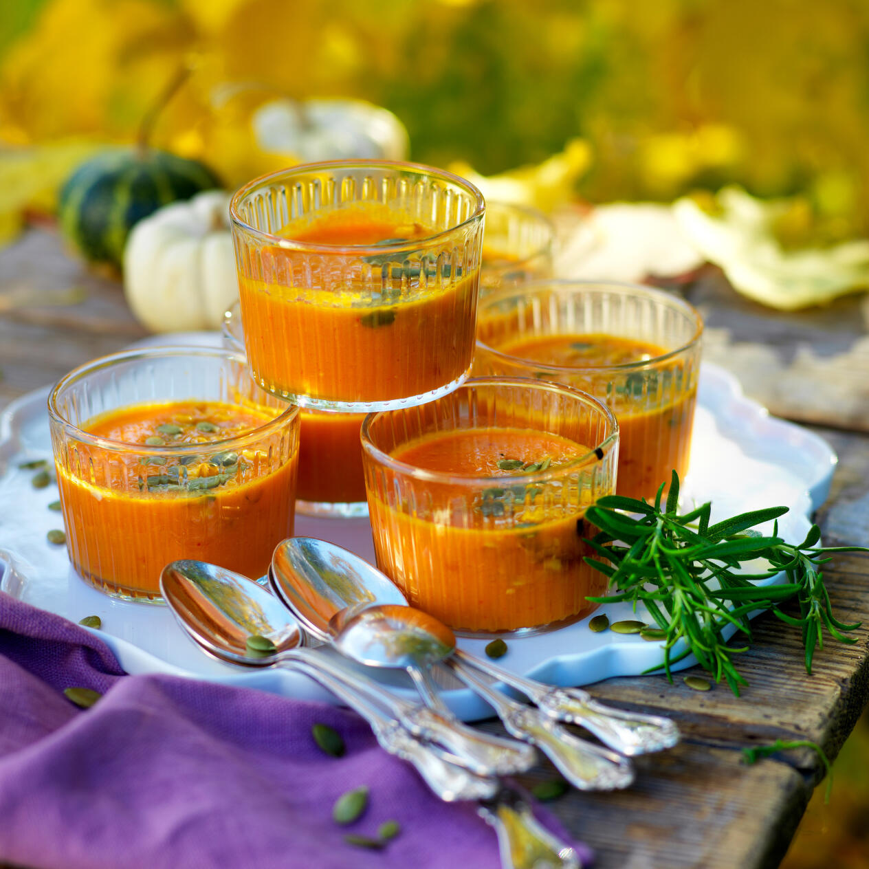 Morotssoppa med smak av apelsin