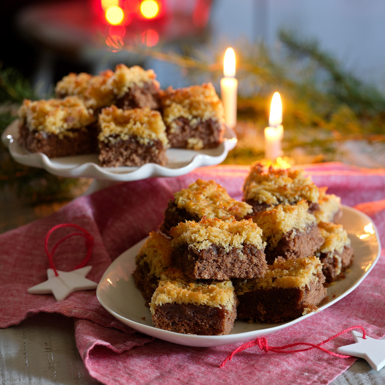 Apelsin- och chokladrutor