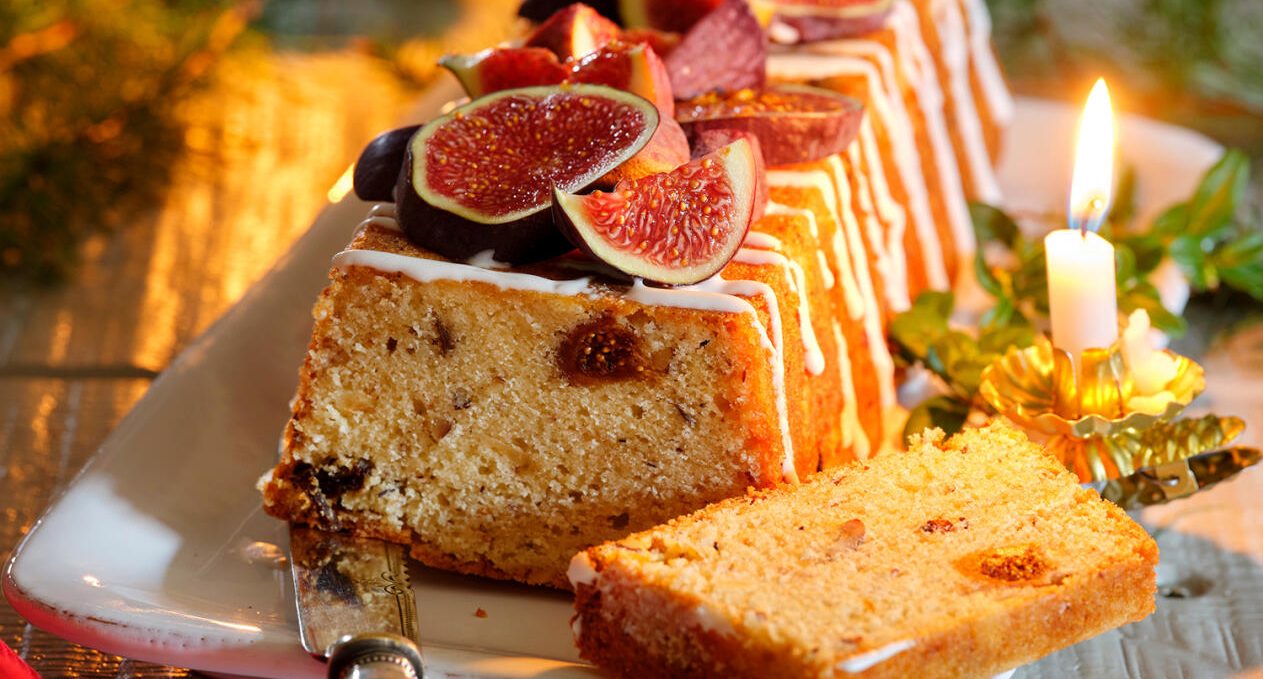 Fikonkaka med konjak