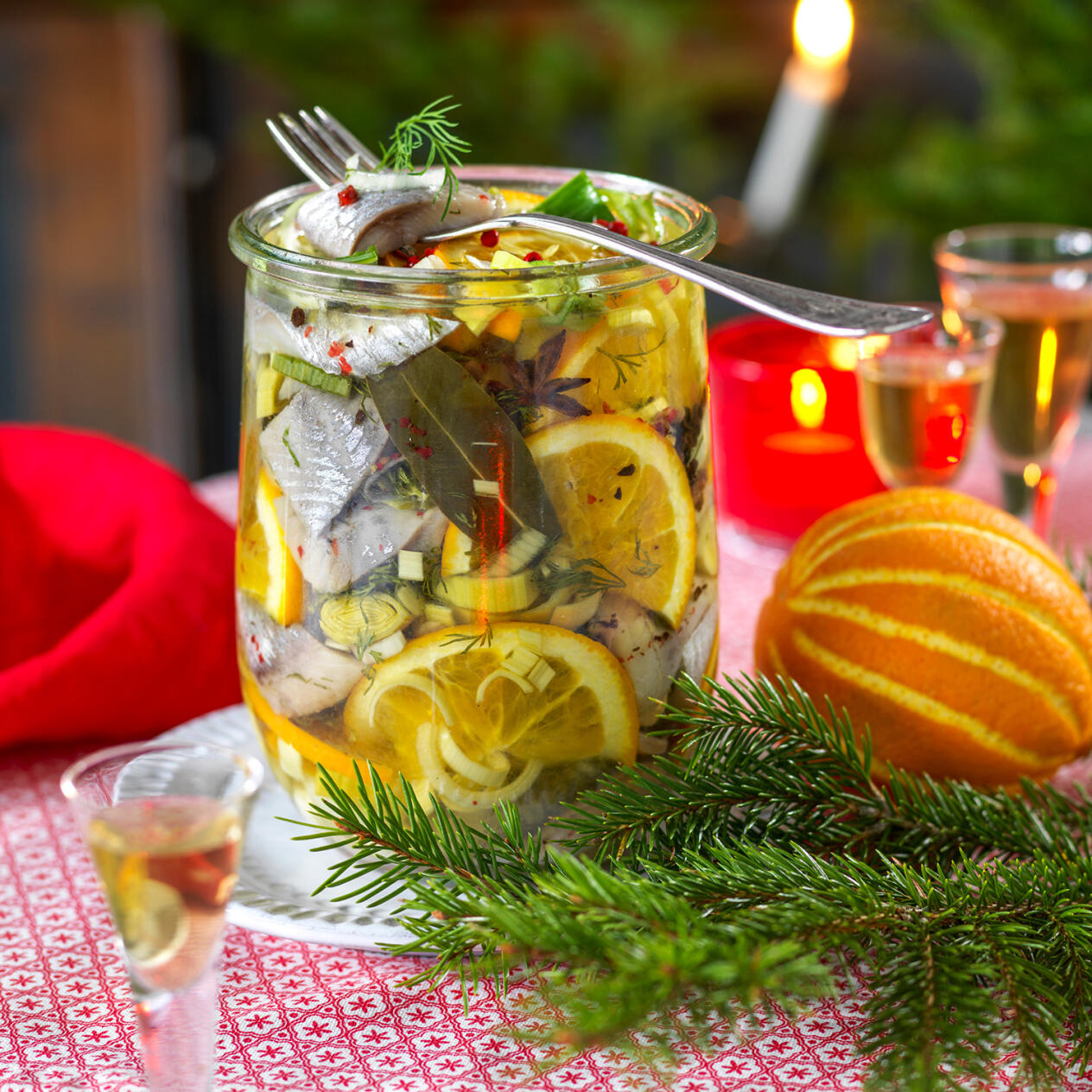 Apelsin och purjolökssill