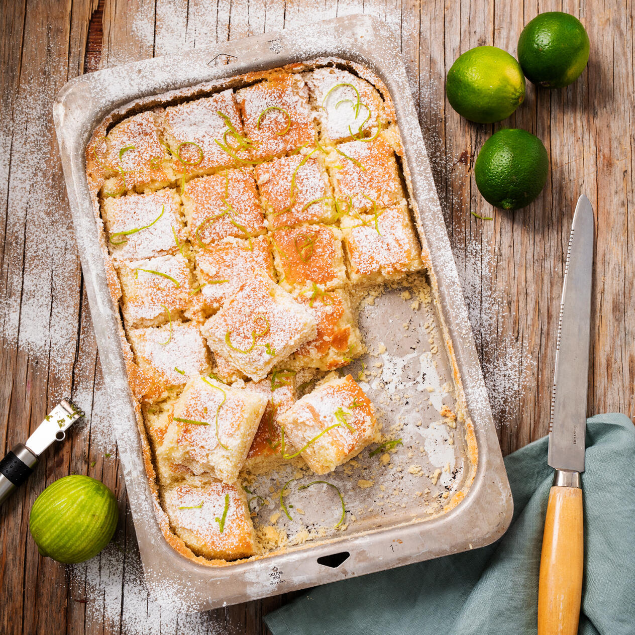 Limerutor  med mördegsskal