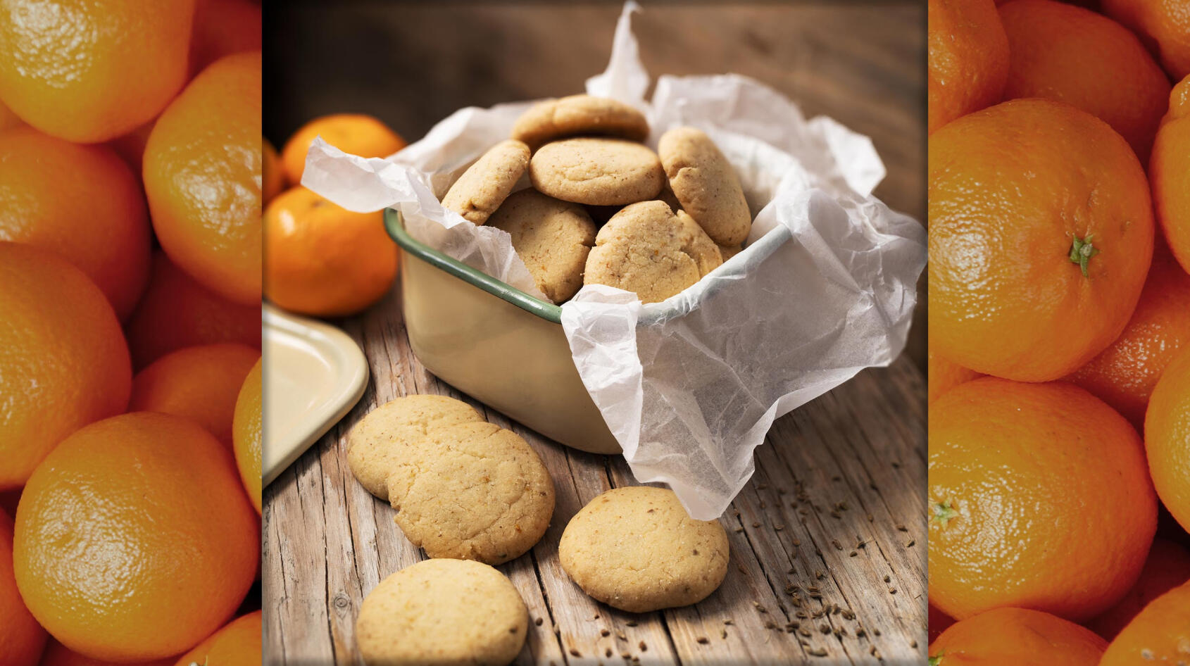 Grahamskakor med clementin