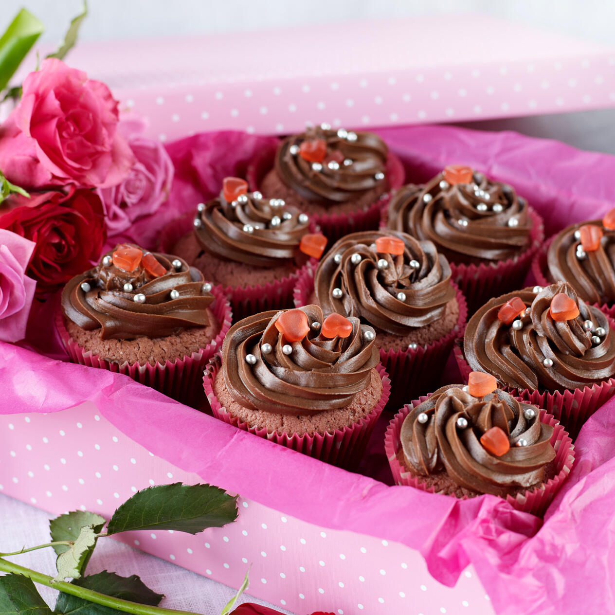 Chokladmuffins deluxe