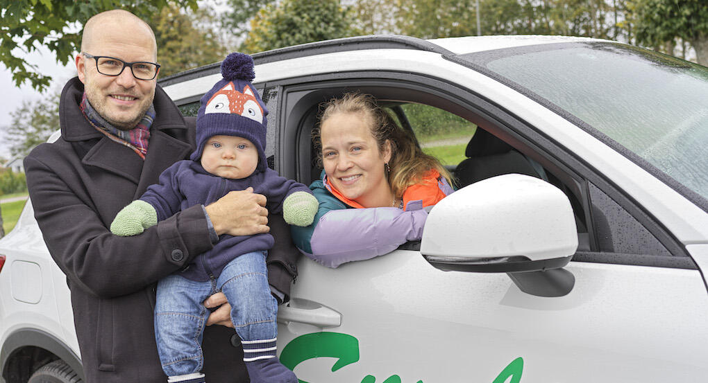 Idag är de gifta och har en son tillsammans. Foto: Peter Ericsson