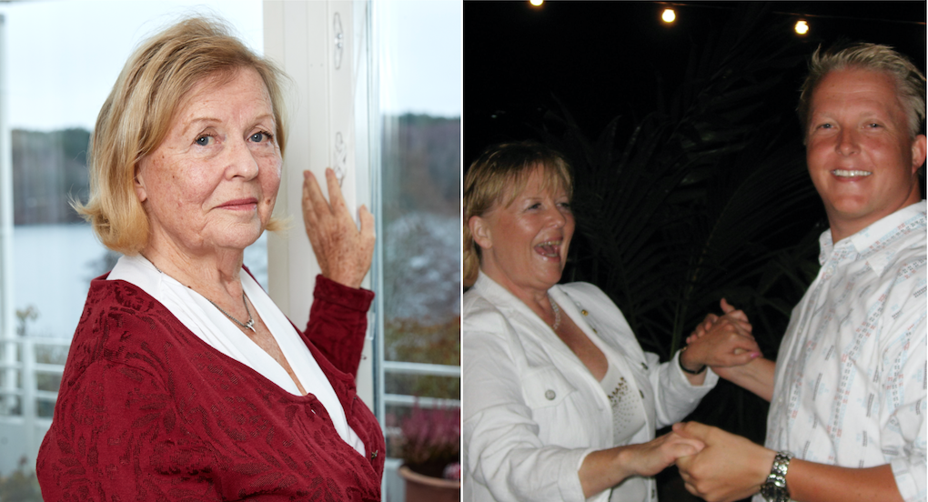 Foto: Thomas Carlgren. Bilden till höger är från middagen dagen före Jonathans bröllop 2007. Bröllopet hölls i Mombasa i Kenya. (Privat bild)