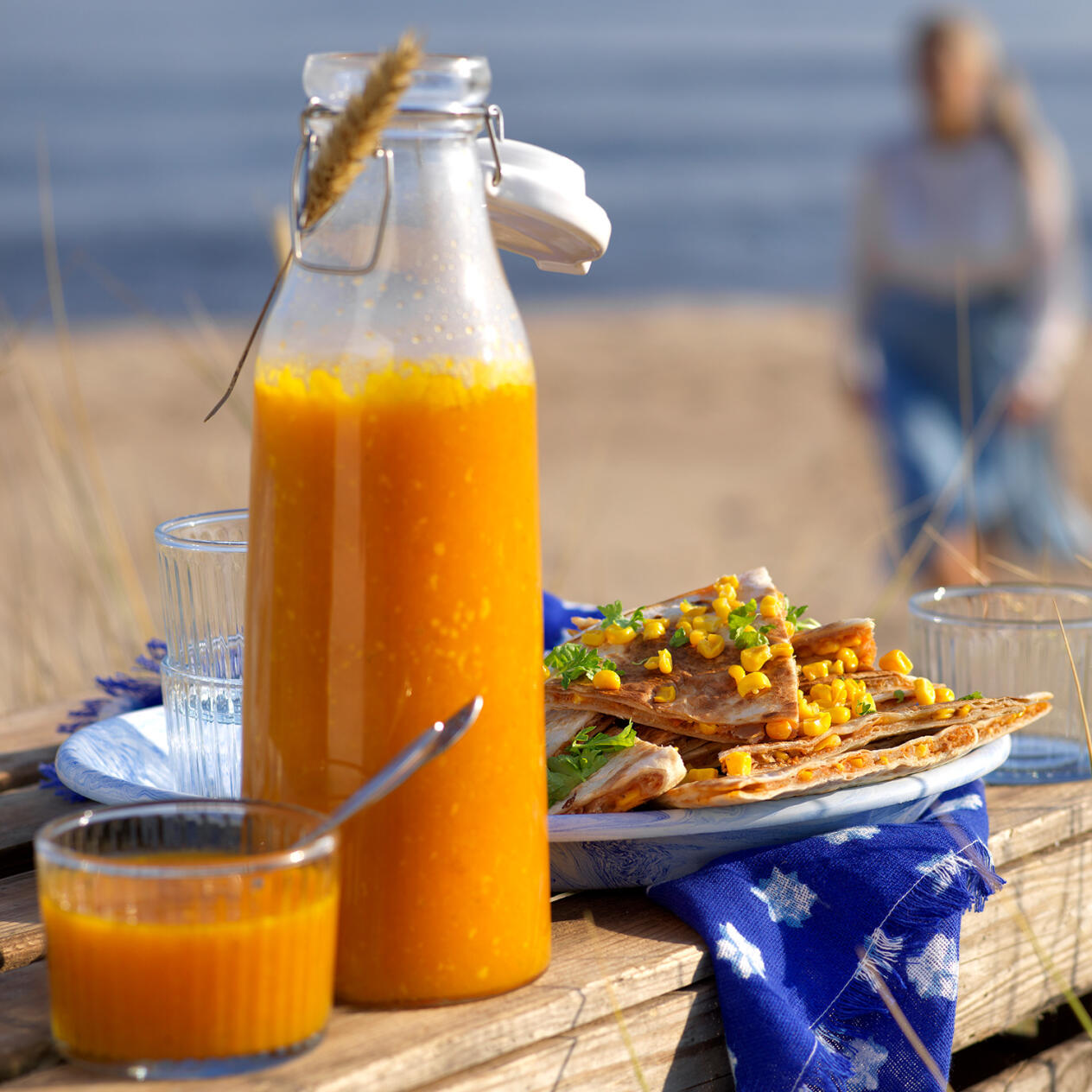 Rostad paprika-soppa