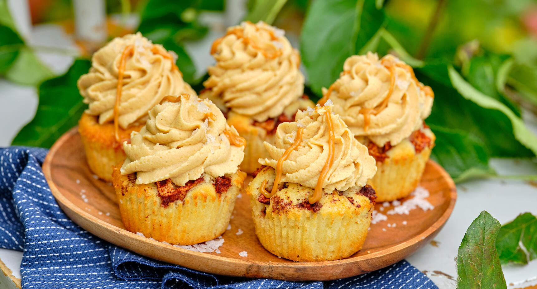 Äppelmuffins med kolafrosting