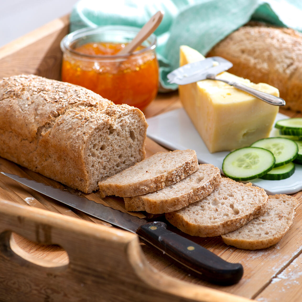 Glutenfritt frukostbröd
