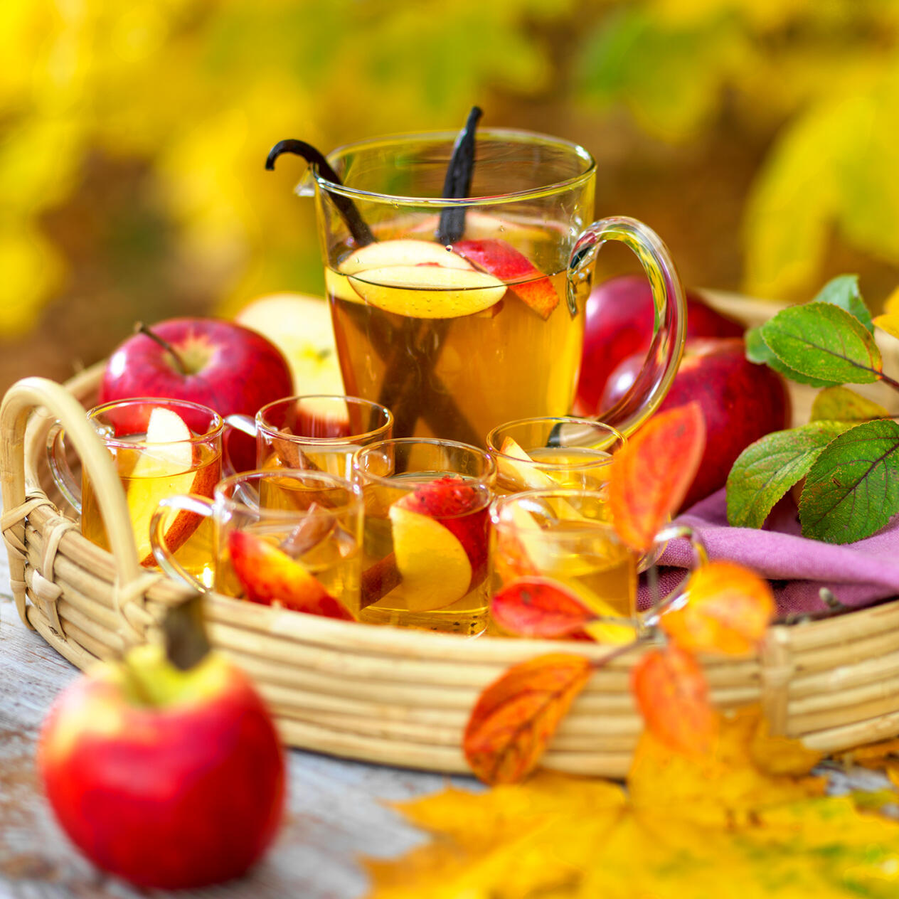 Kryddoftande äppeldryck