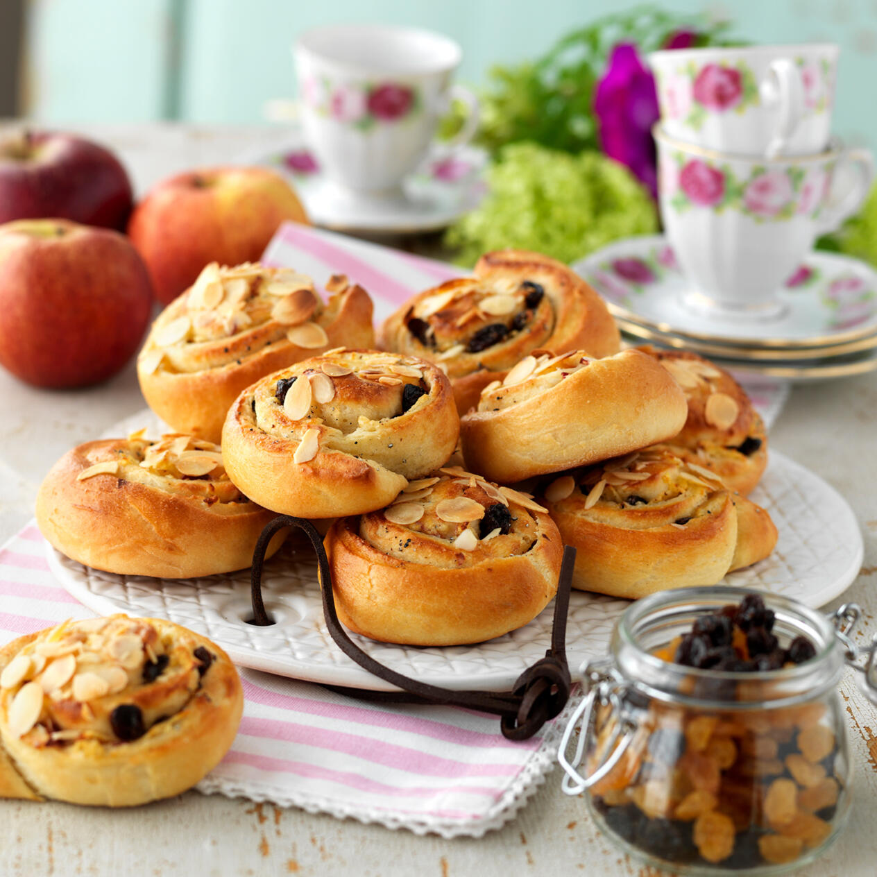 Äppelbullar med kardemumma