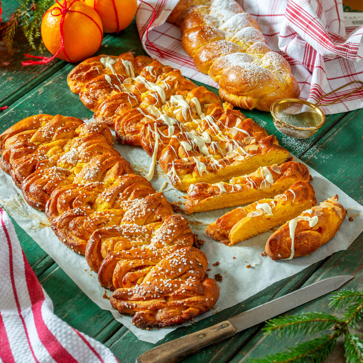 Läckra saffranslängder