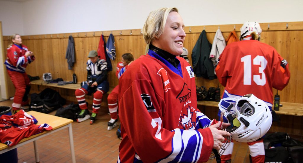 Helena Adriansson tog initiativet till morsornas lag.