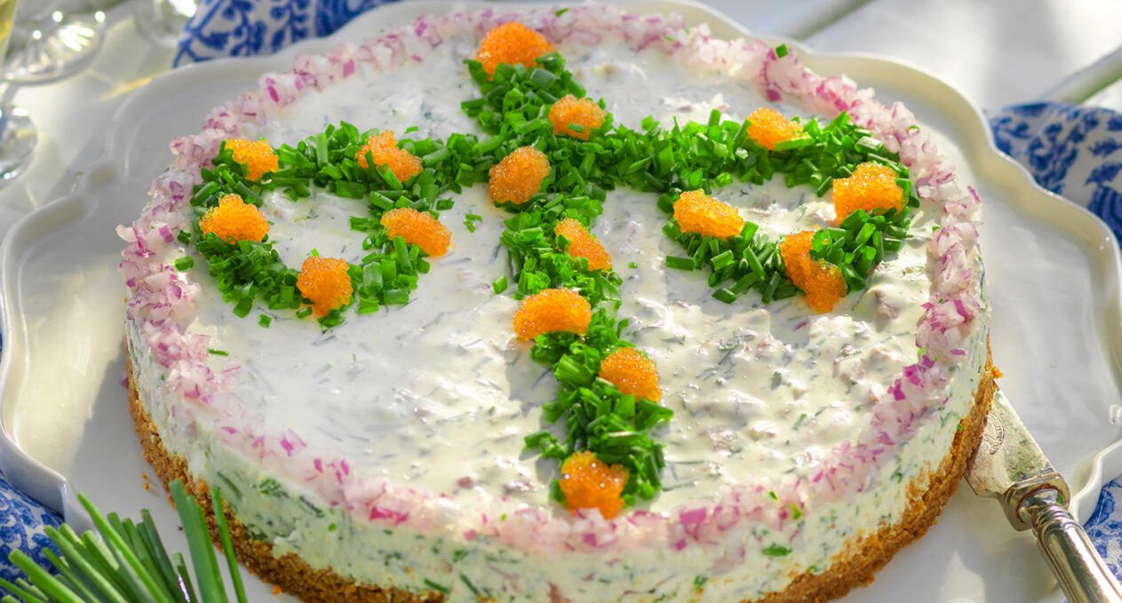 Matjestårta till midsommar