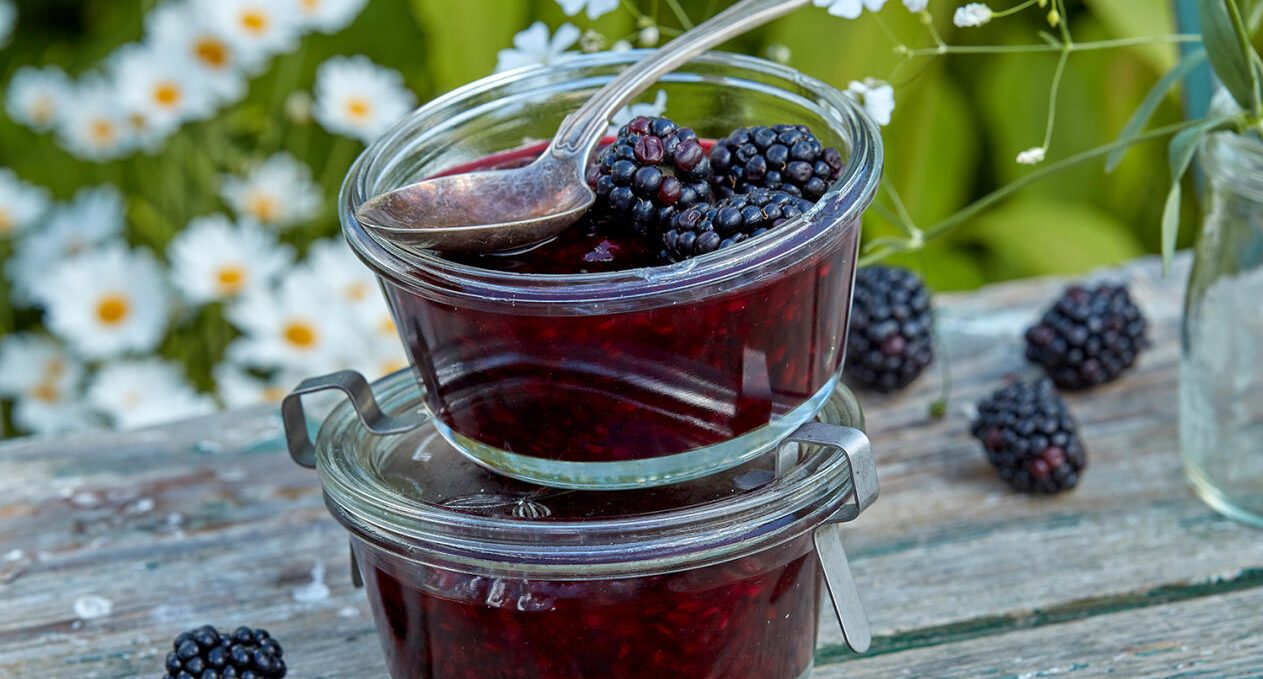 Björnbärsmarmelad med vanilj