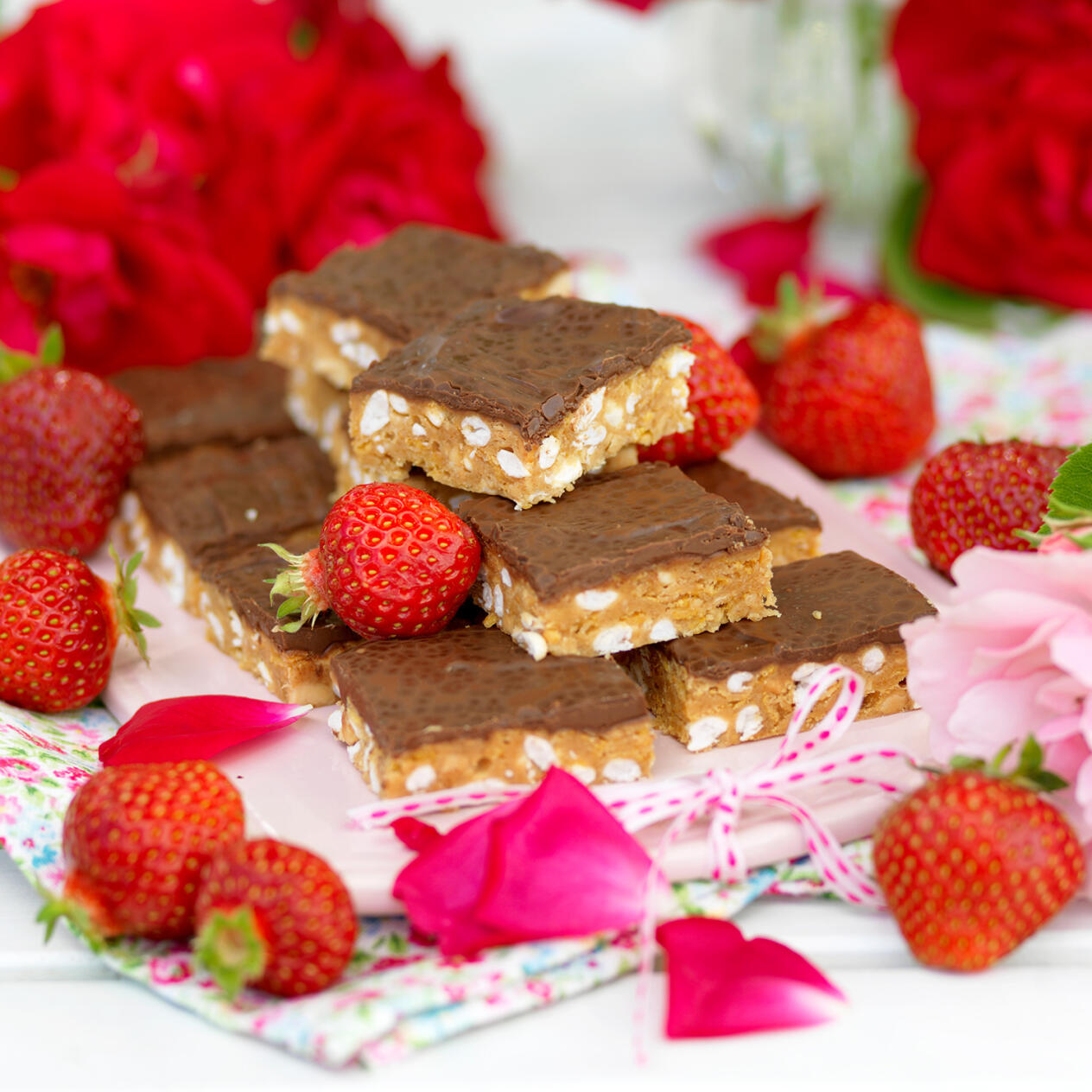 No bake snickersrutor